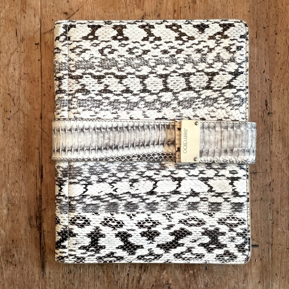 Jimmy Choo Elaphe Snakeskin iPad Case